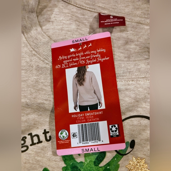 New Christmas Tree Sweatshirt - Picture 7 of 8